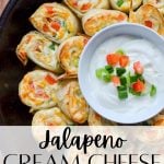 jalapeno cream cheese baked pinwheels
