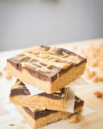PB addicts will absolutely love these Peanut Butter Swirl Bars! They are No Bake, which makes them the perfect summer dessert!