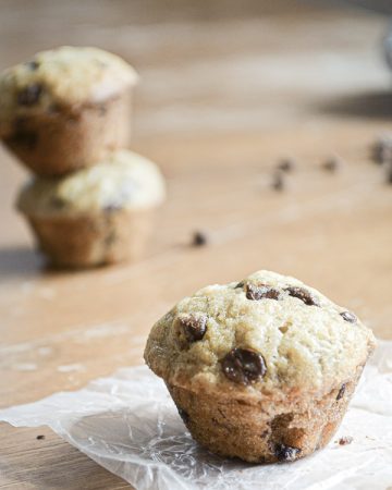 Looking for the perfect lunchbox treat or tiny treat? Try these delicious Mini Banana Chocolate Chip Muffins!