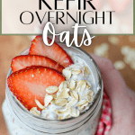 Kefir overnight oats