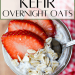 kefir overnight oats