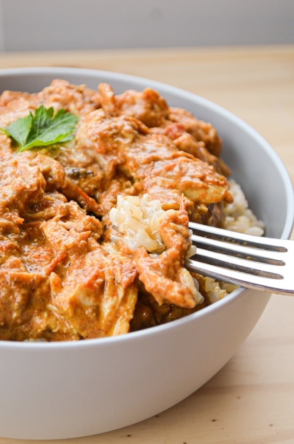 Slow Cooker Butter Chicken BEST Chicken Thigh Crock Pot Recipe