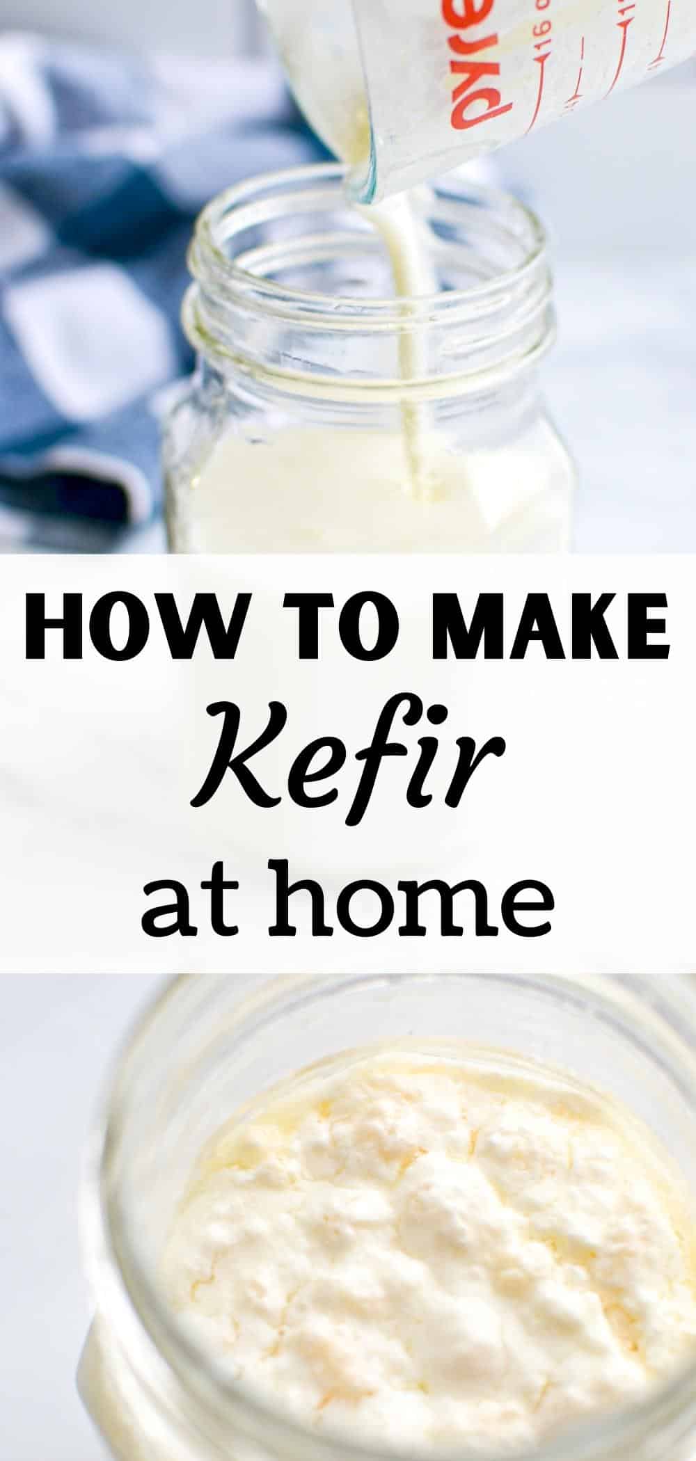 How To Make Homemade Kefir - The Petite Cook™
