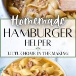 homemade hamburger helper