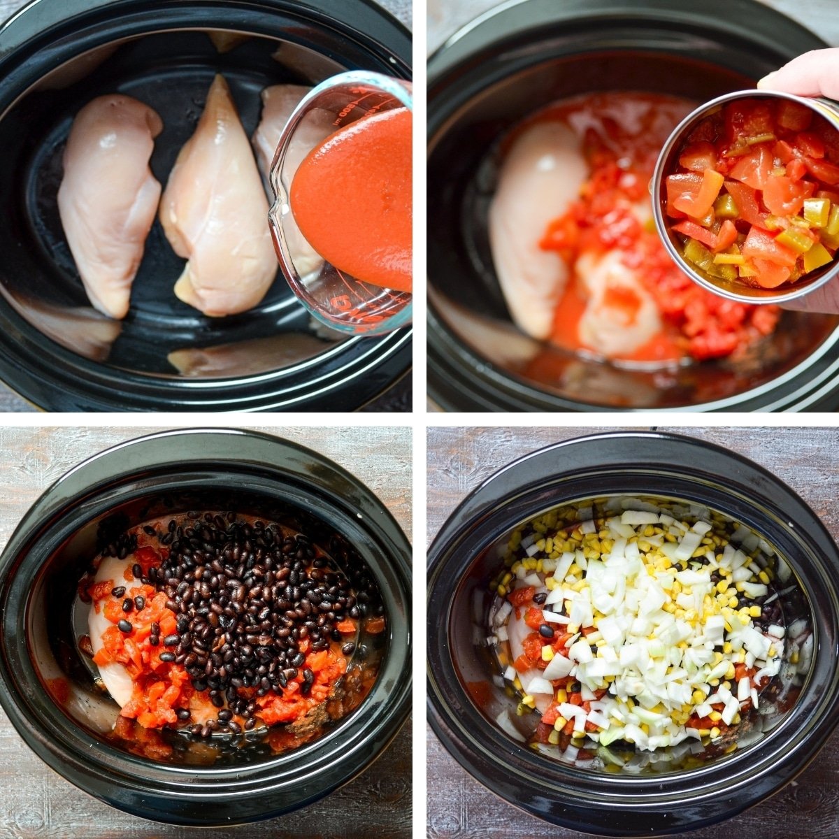 Crockpot Chicken Taco Soup - Little Home in the Making