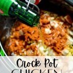 crock pot chicken taco soup