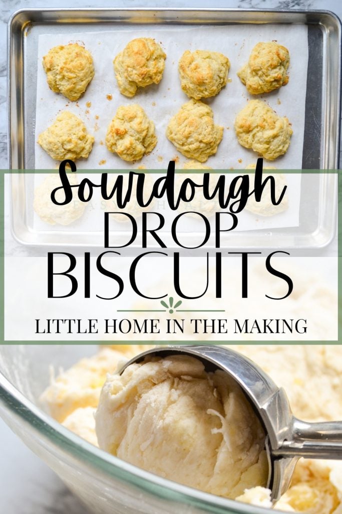 Sourdough Drop Biscuits