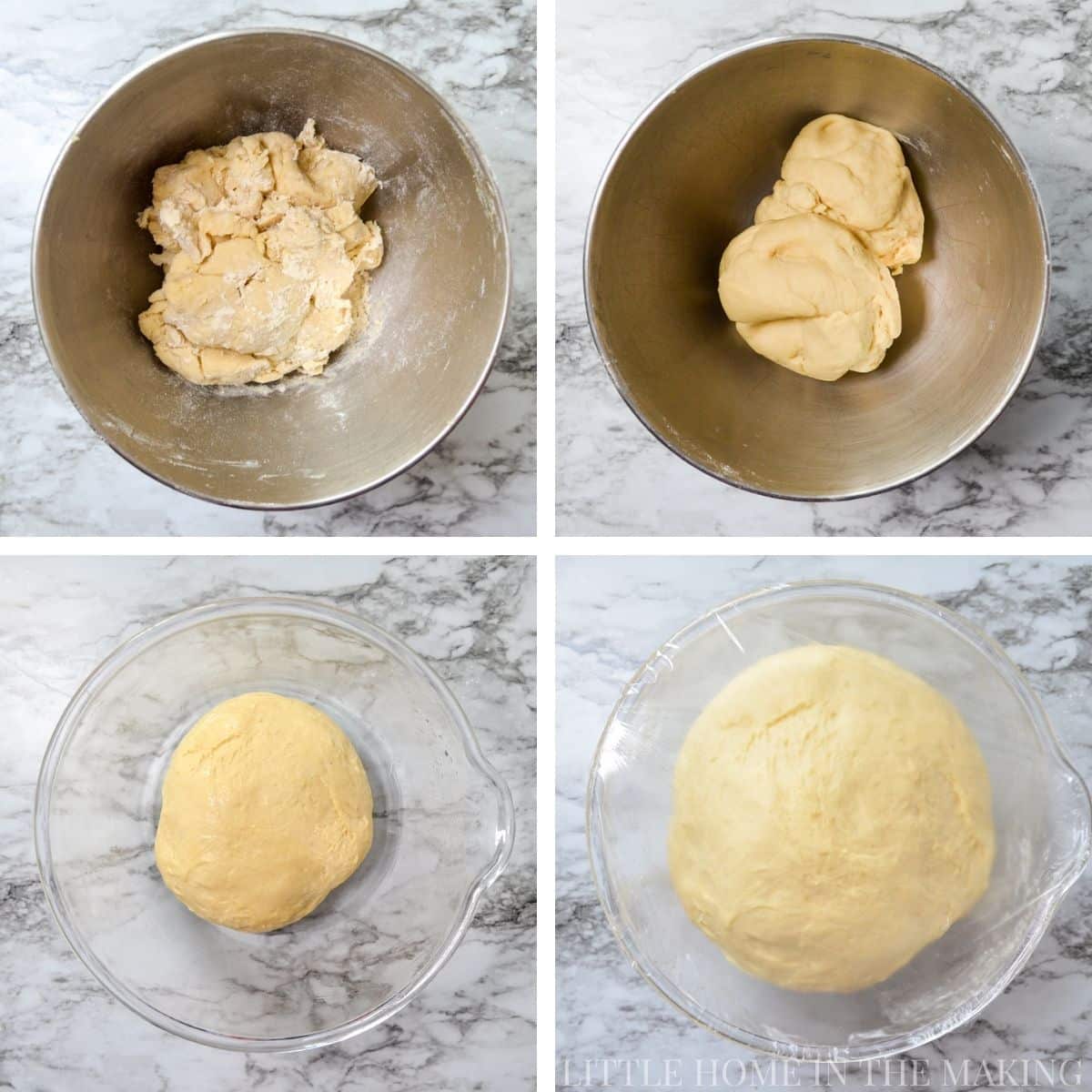 How to make bierock dough in a stand mixer.
