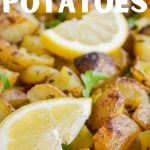 greek roasted potatoes