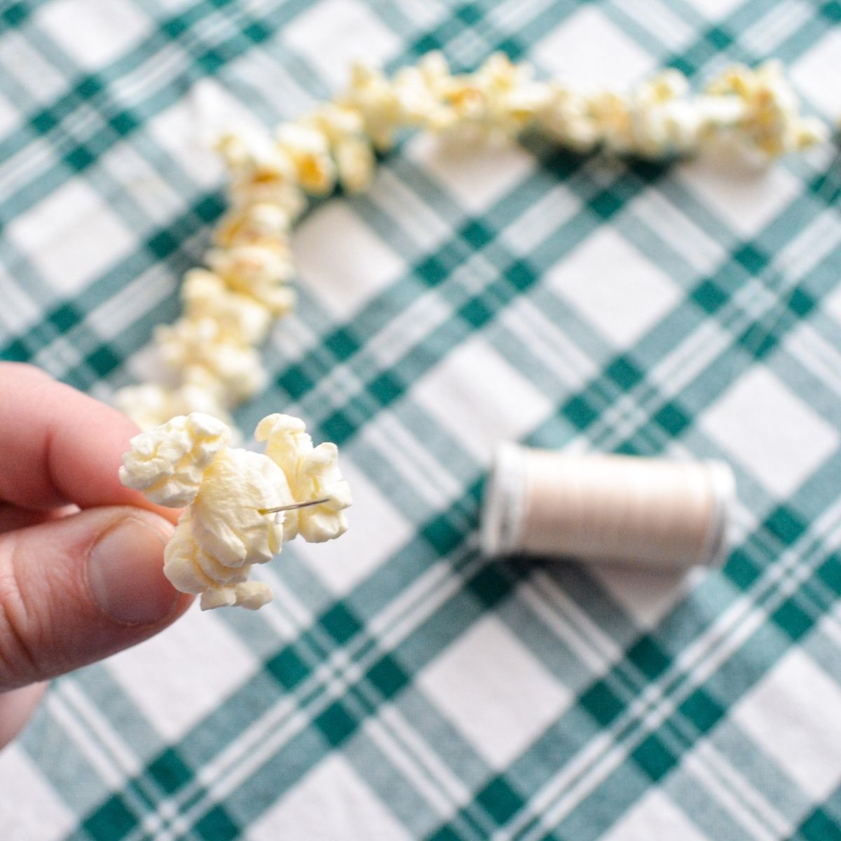 How to Make a Popcorn Garland Little Home in the Making