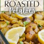 lemon garlic roasted potatoes