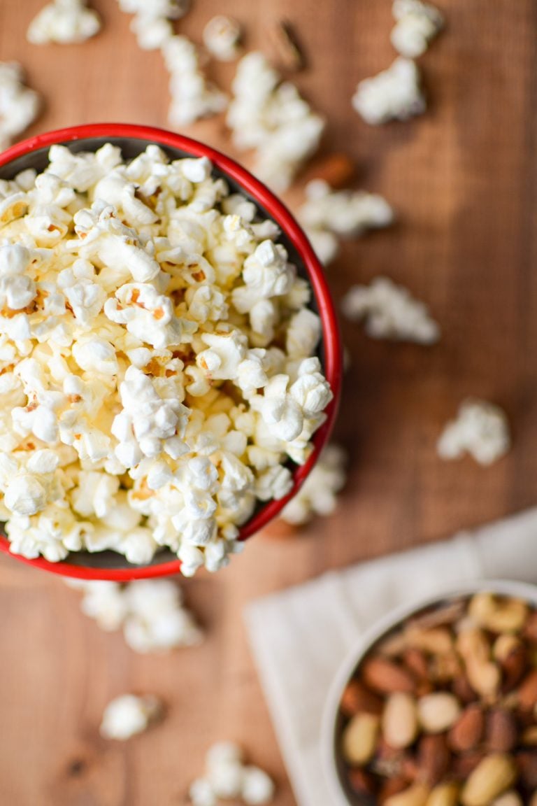 Ghee Popcorn {Even Better Than the Movie Theatre}