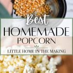 Best homemade popcorn