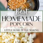 Best homemade popcorn