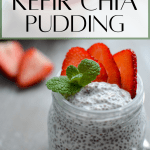 Kefir chia pudding