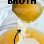 easy chicken broth made from scratch
