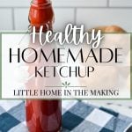 healthy homemade ketchup