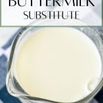 buttermilk substitute