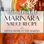 homemade marinara sauce recipe