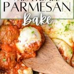 meatball parmesan bake