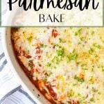 Meatball parmesan bake