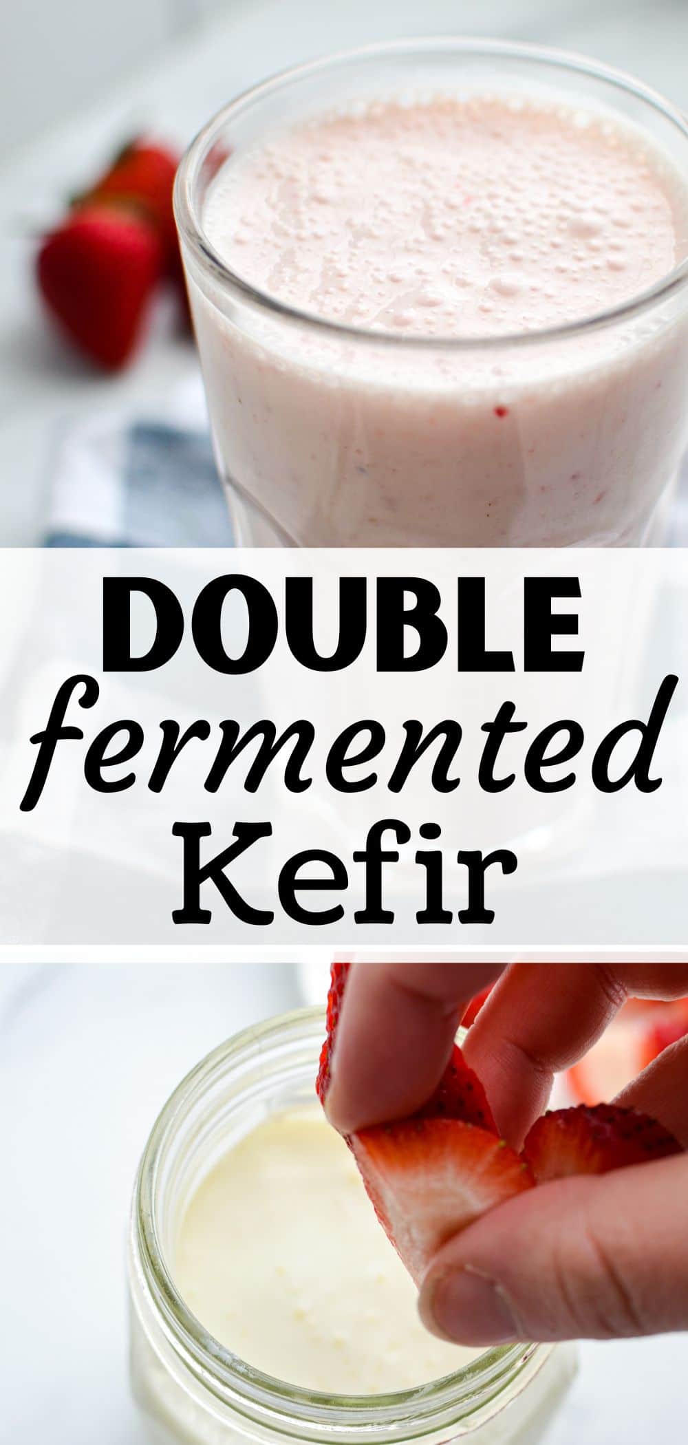 How to Do a Kefir Second Fermentation {+ Flavoring Kefir}