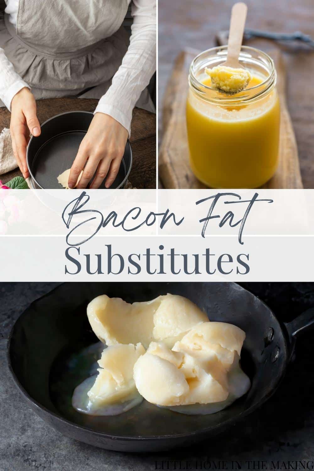 The BEST Bacon Fat Substitutes Little Home in the Making