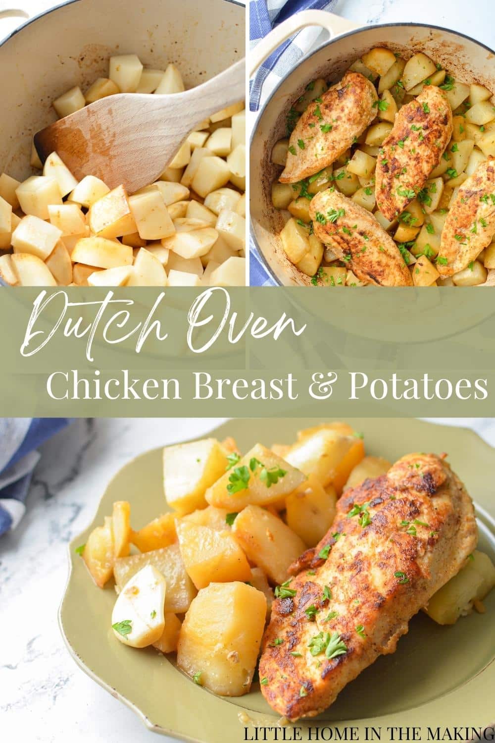 Dutch Oven Chicken Breast and Potatoes