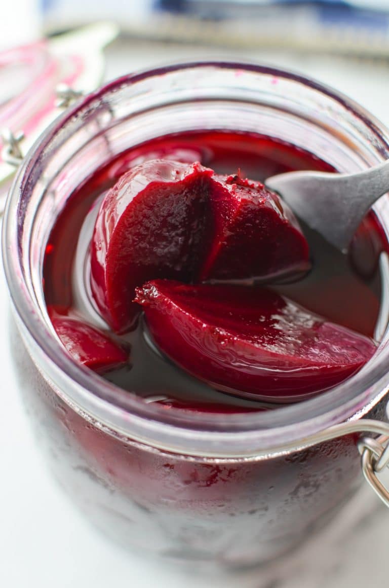 Easy Pickled Refrigerator Beets Little Home in the Making