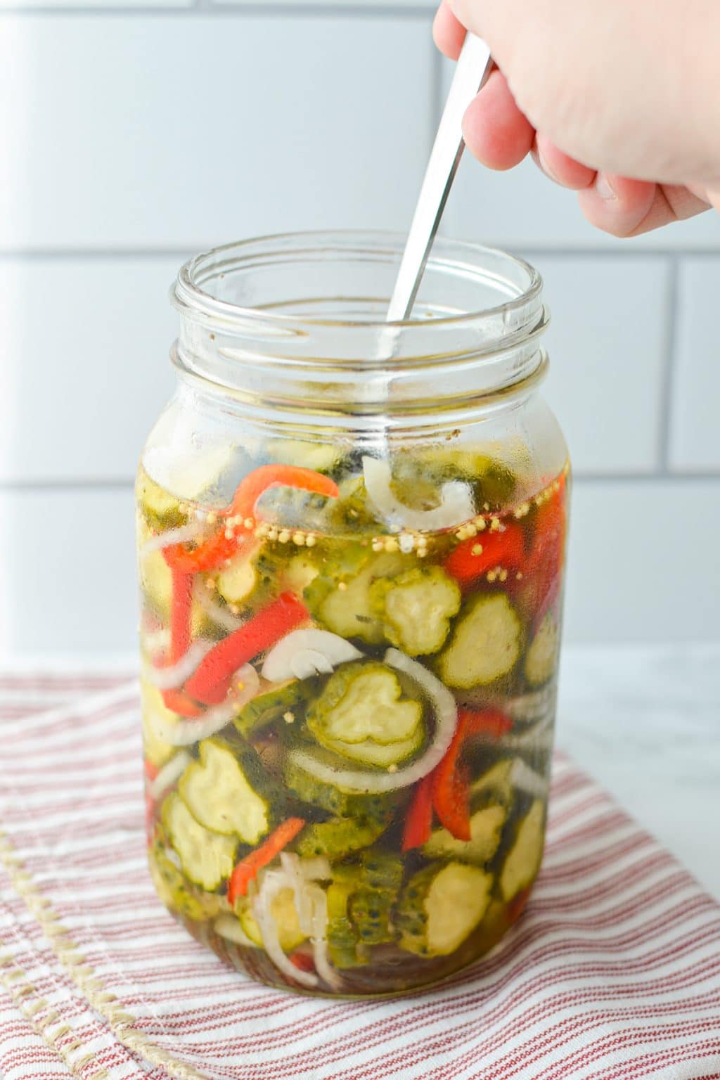 Amish Refrigerator Pickles - Little Home in the Making