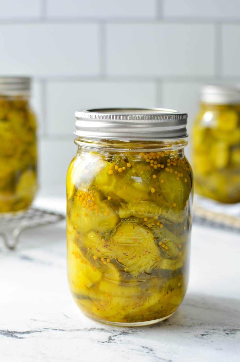Canning Bread and Butter Pickles - Little Home in the Making
