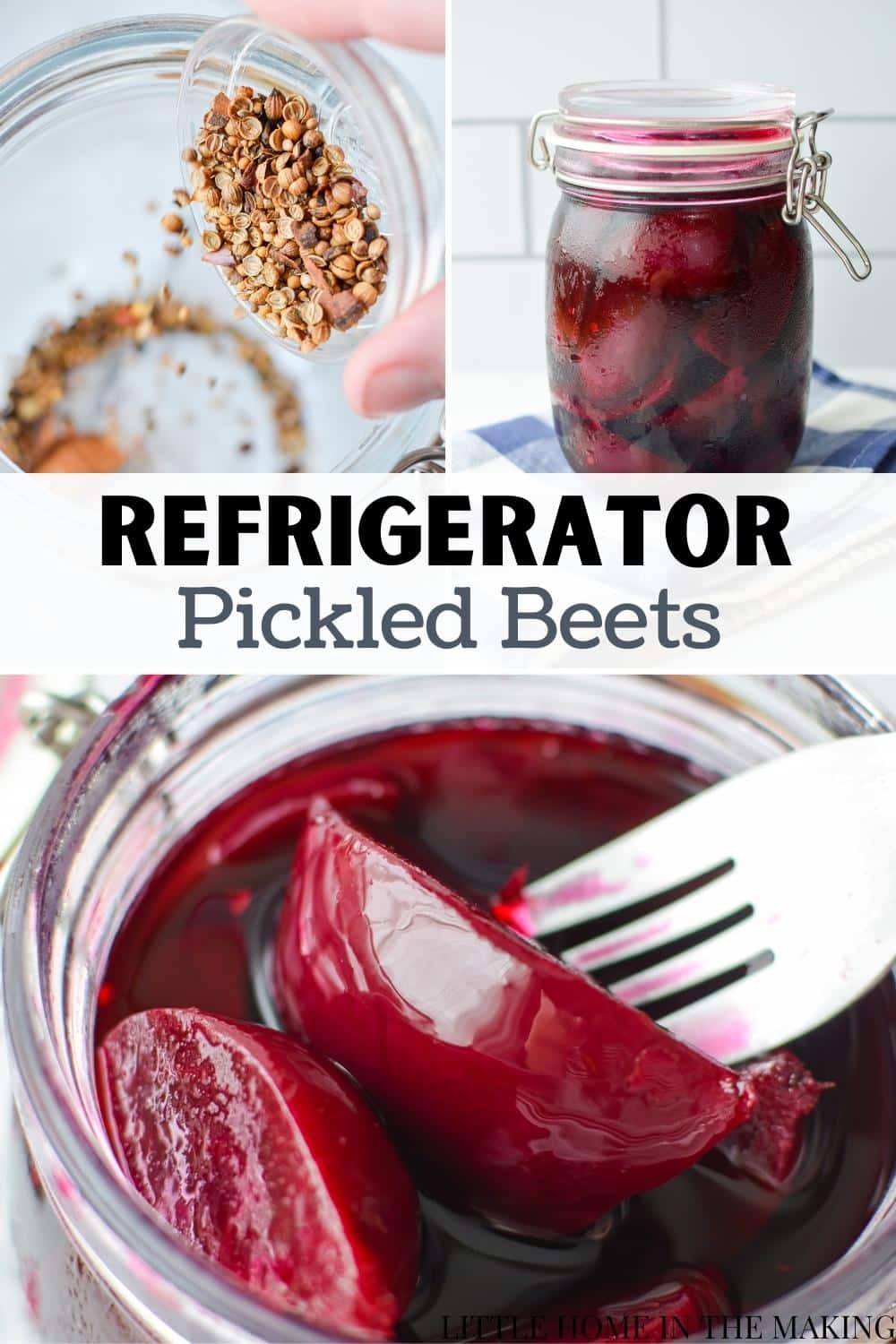 Easy Pickled Refrigerator Beets Little Home in the Making