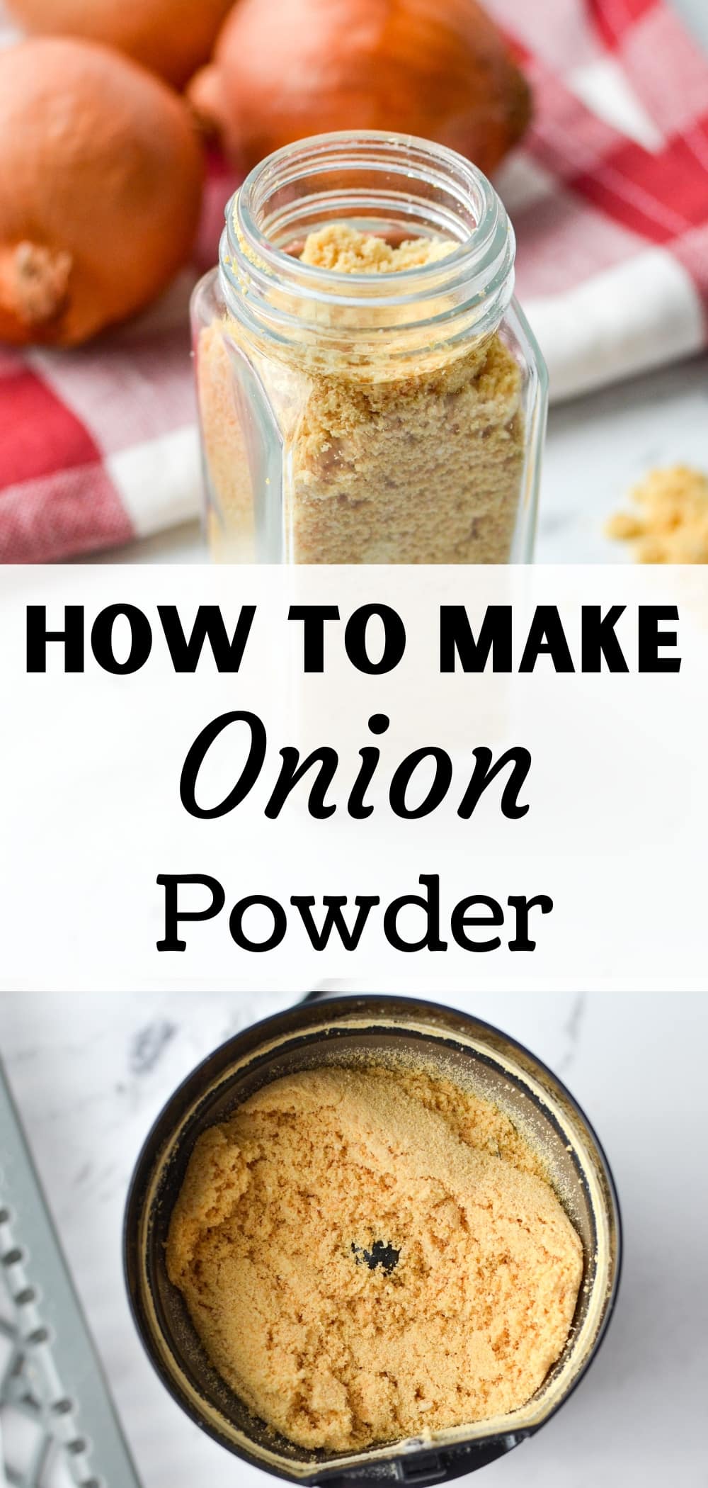 How to Make Onion Powder Little Home in the Making