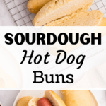 A hot dog bun with a cooked hot dog in the center.